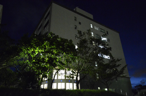 A Trópusi Bioszféra-Kutató Központ 7 emeletes épülete